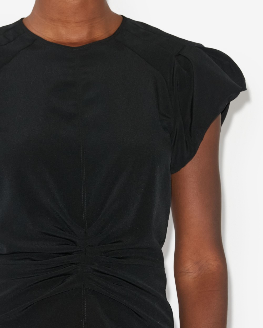 Isabel Marant Short Sleeved Shirt In Black