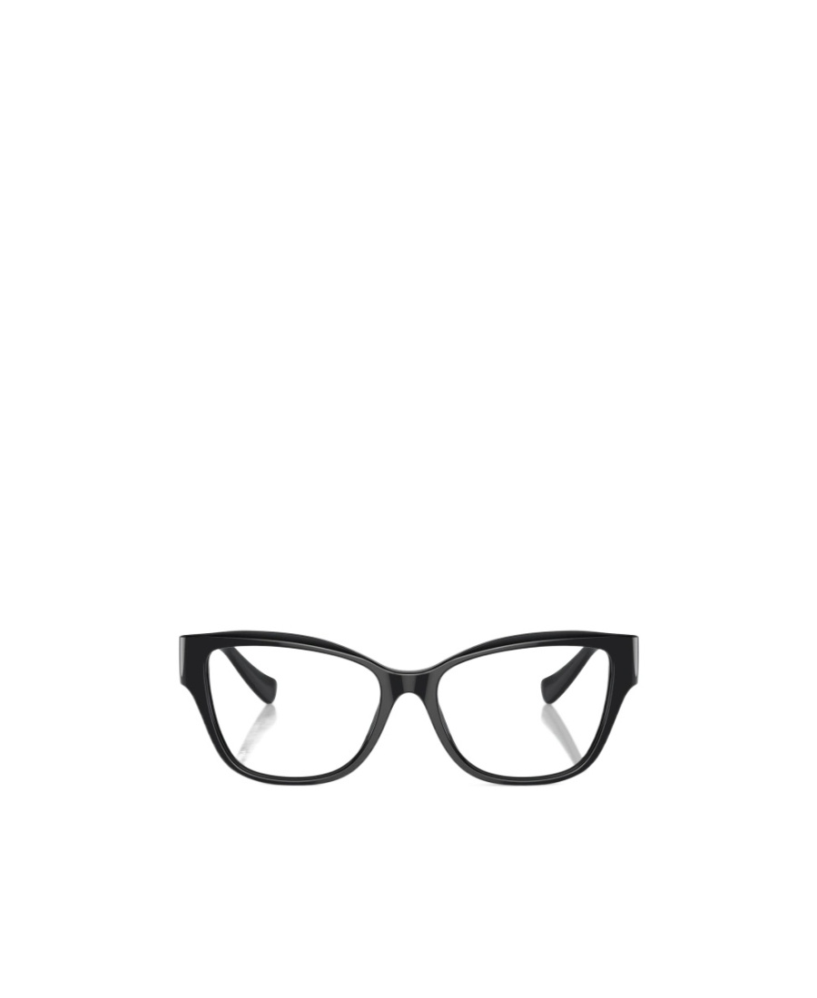 Versace Colliding Color Thick Frame Flat Mirror In Black