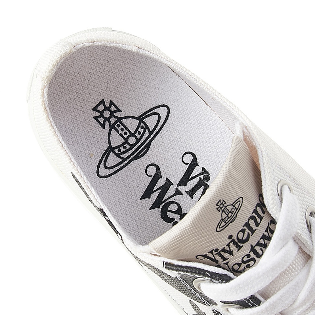 Vivienne Westwood Lace-up Low-top Sneakers In White