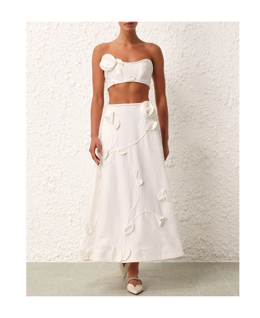 Zimmermann Matchmaker Rose Top In White