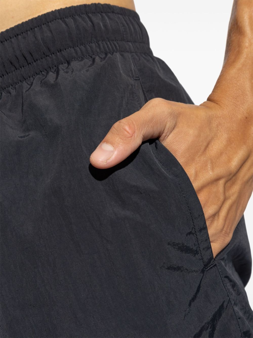 Givenchy Elastic Waist Beach Pants In Black