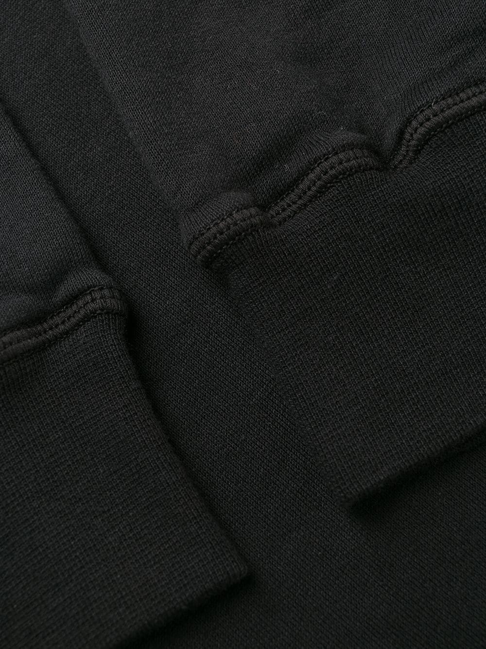 Dsquared2 Embroidered Logo Patch Sweater In Black