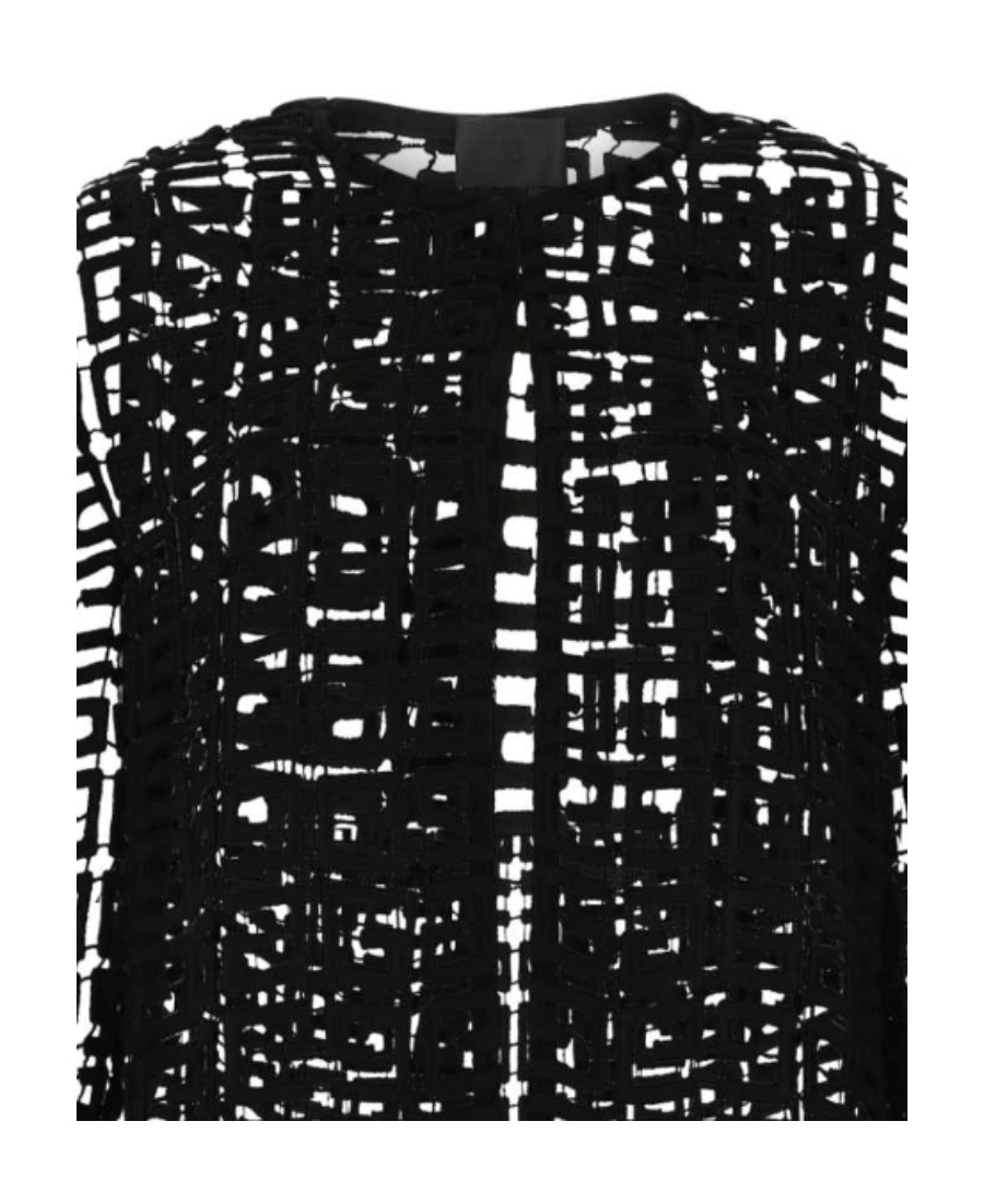 Givenchy Long-sleeved Cardigan In Black