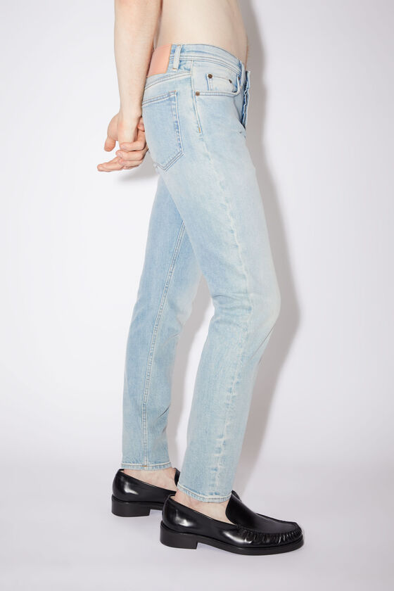 Acne Studios Cropped Slim-fit Jeans In Blue