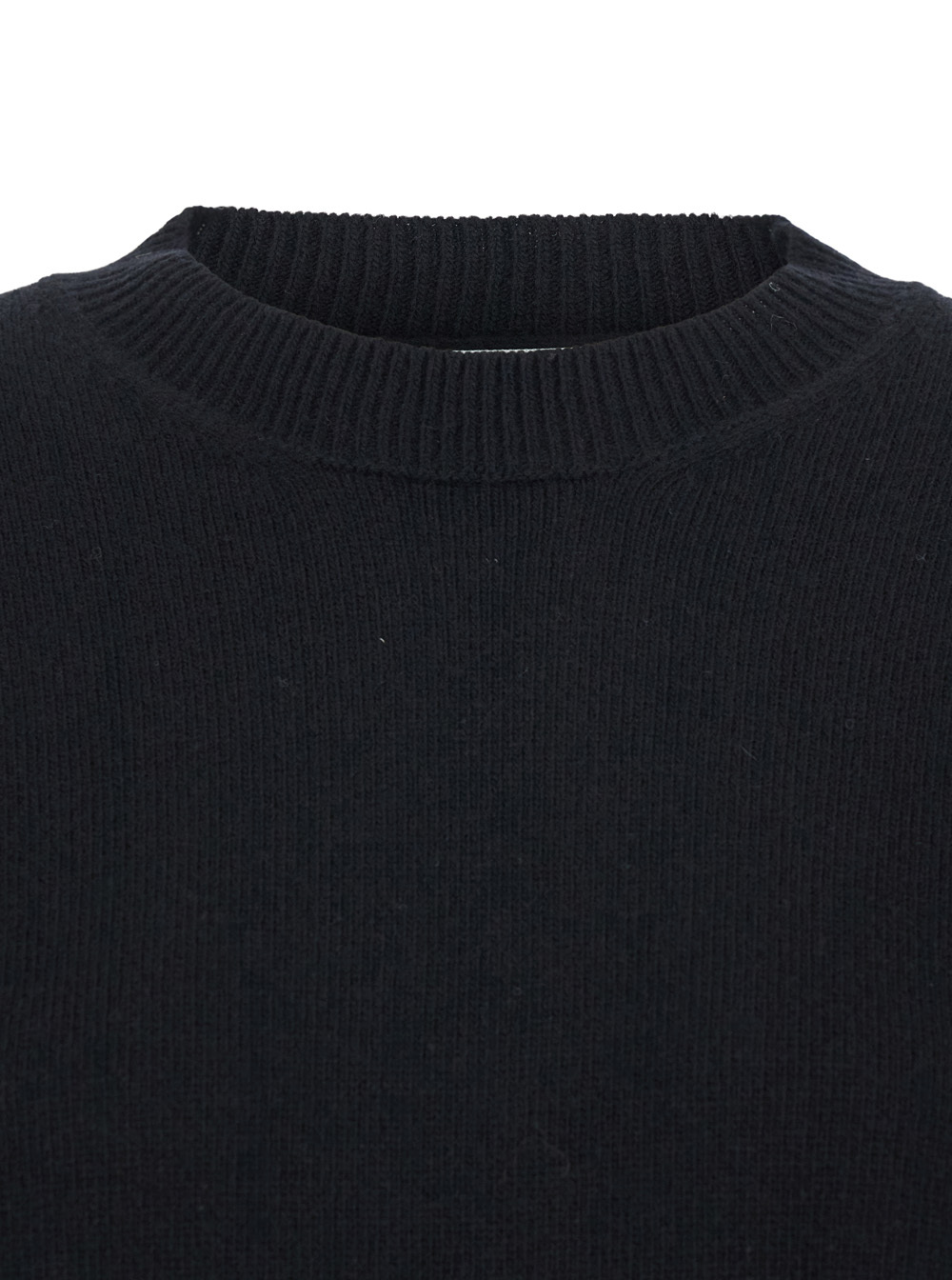 Mauro Grifoni Oversize Crewneck Sweater In Black
