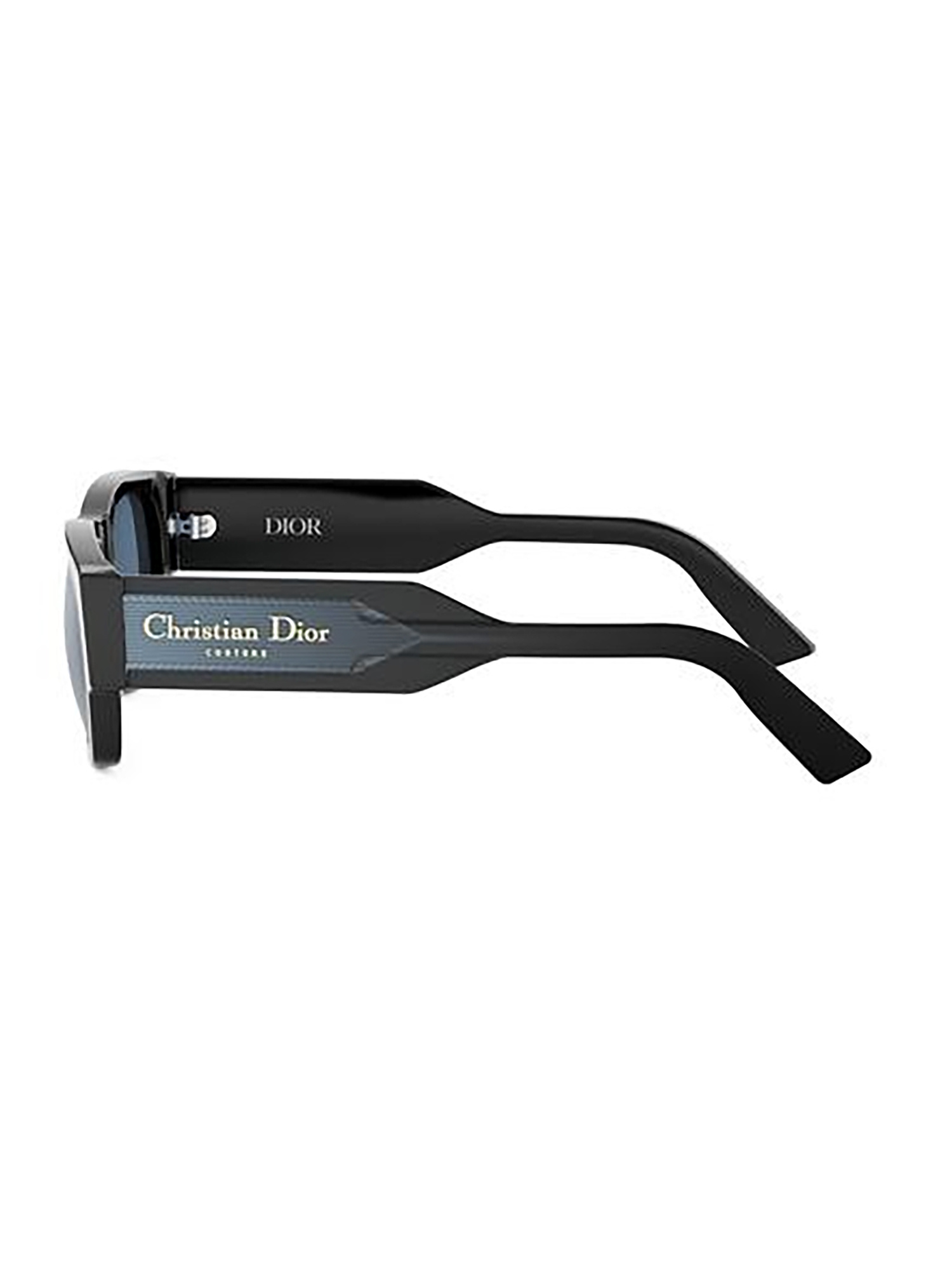 Dior Eyewear Christian  Label S1i Rectangle-frame Sunglasses In Blue