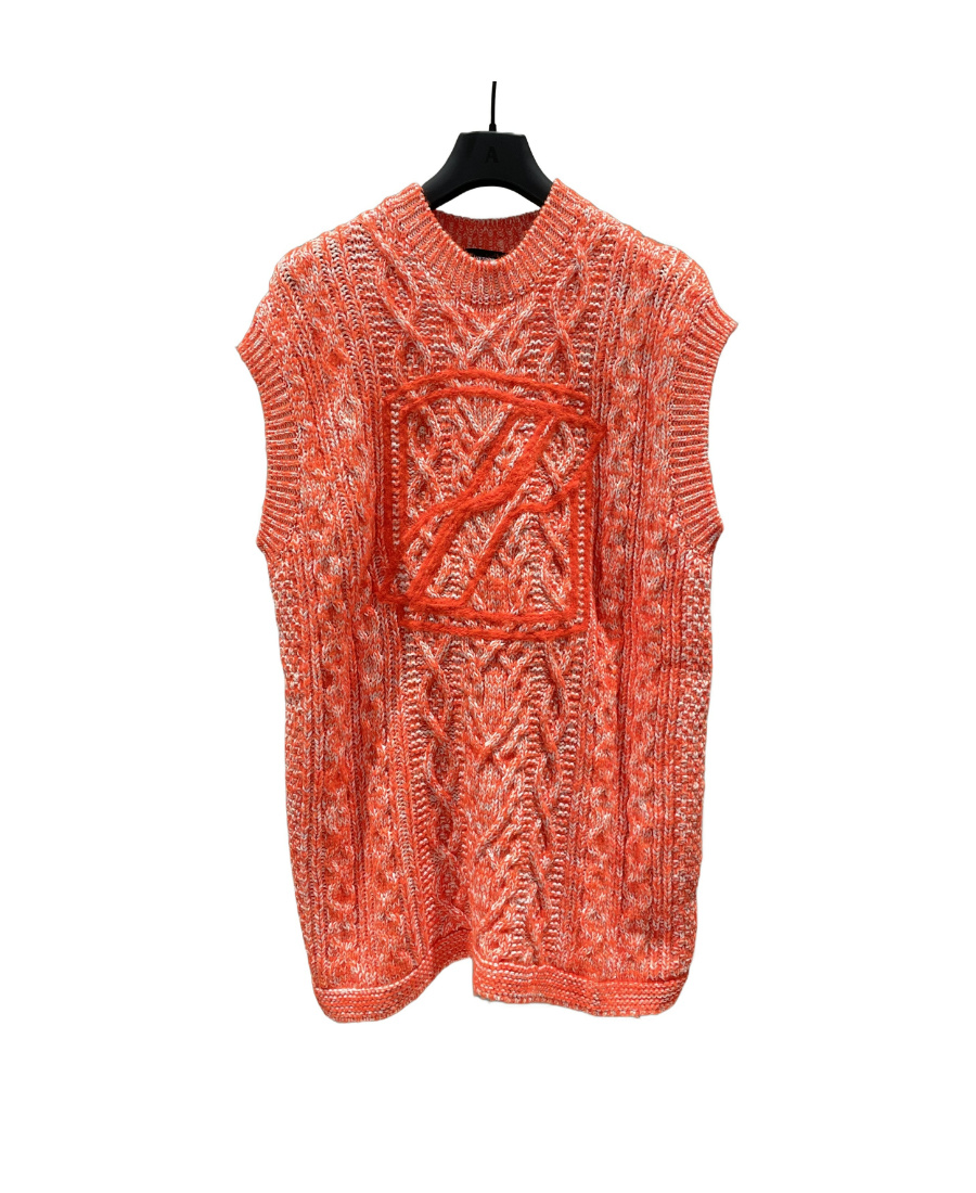 We11 Done Sleeveless Knitted Vest In Pink