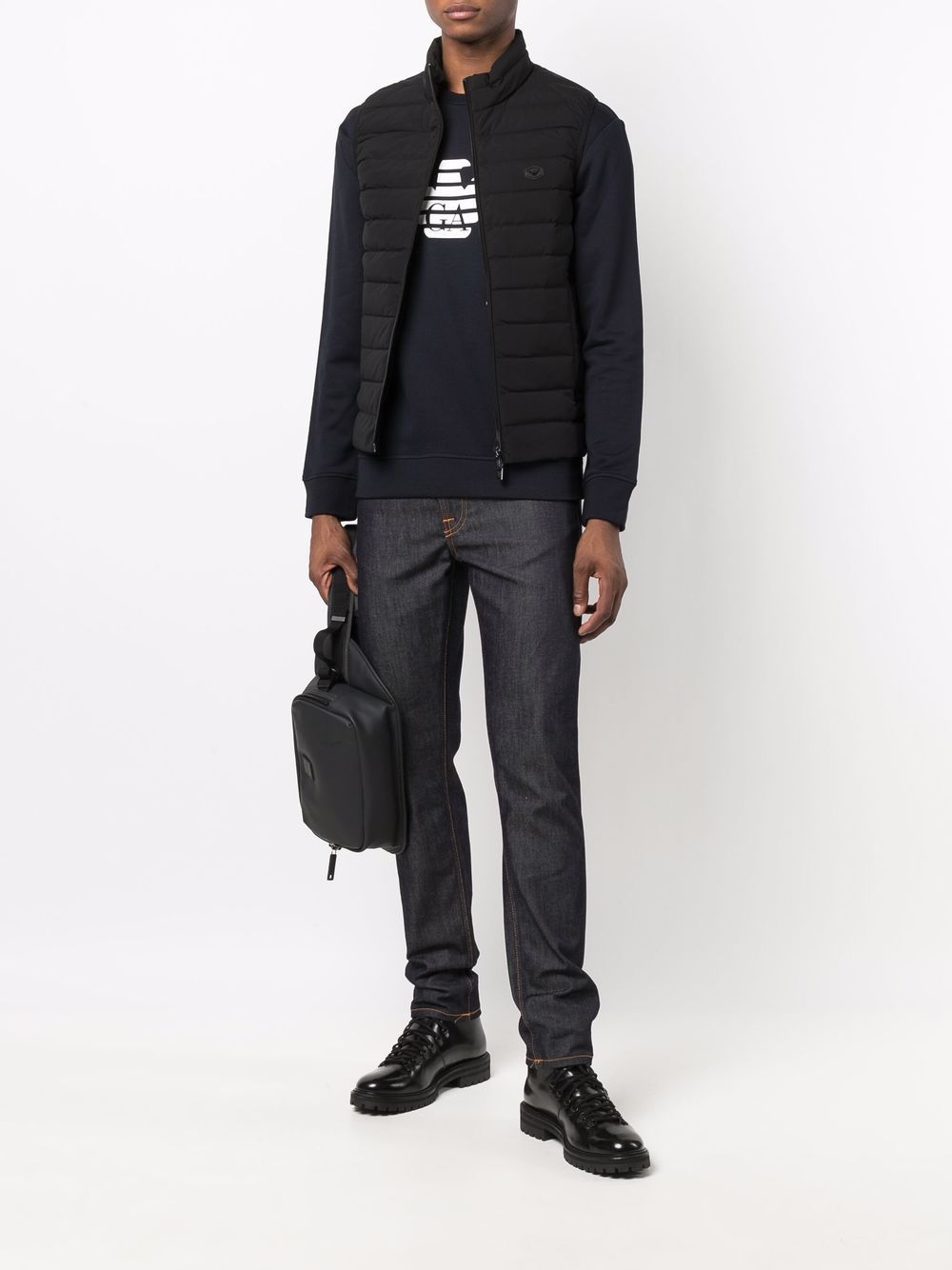 Emporio Armani T-shirt In Black