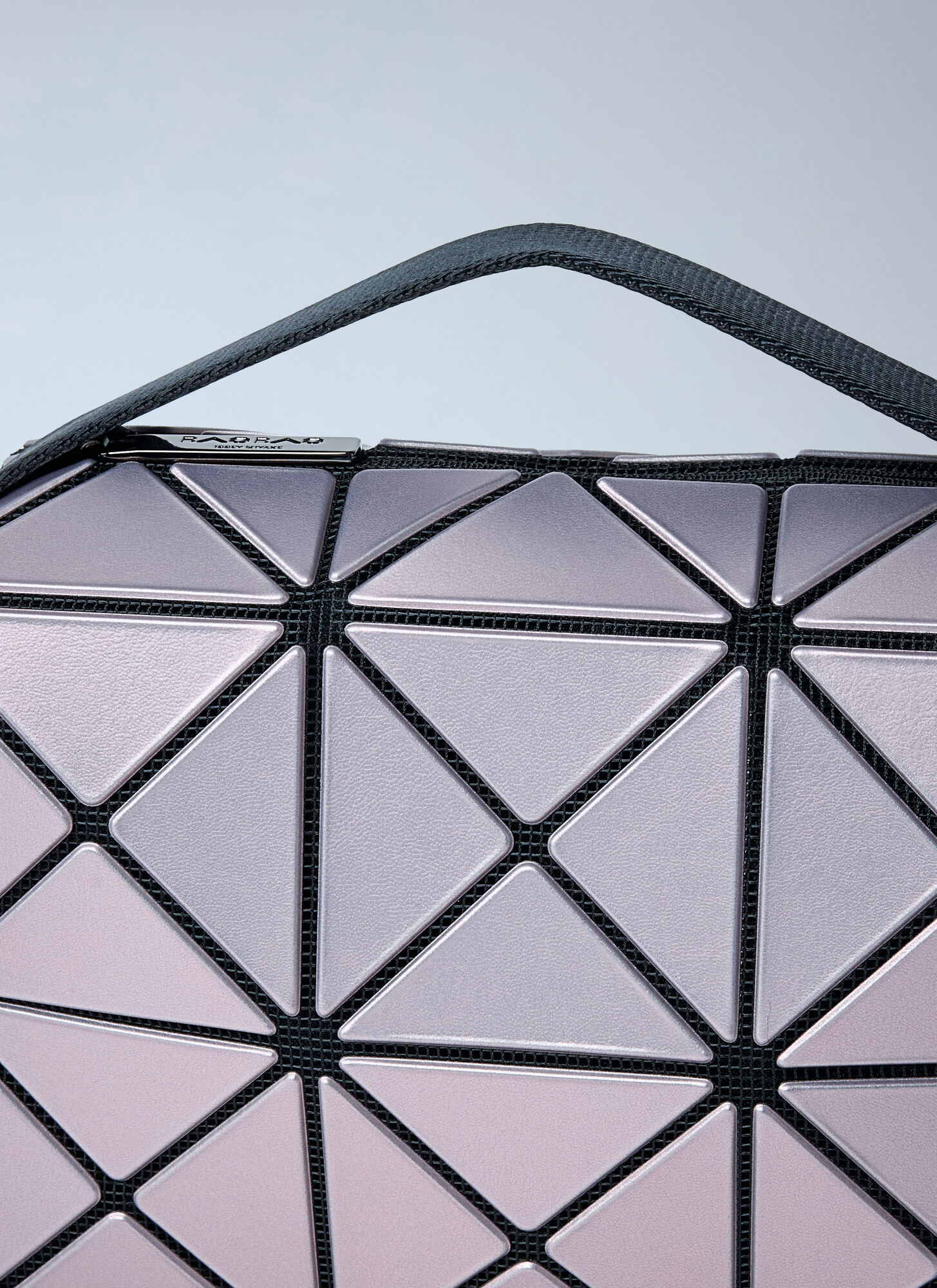 Bao Bao Issey Miyake Cuboid Metallic Crossbody Bag In Pink