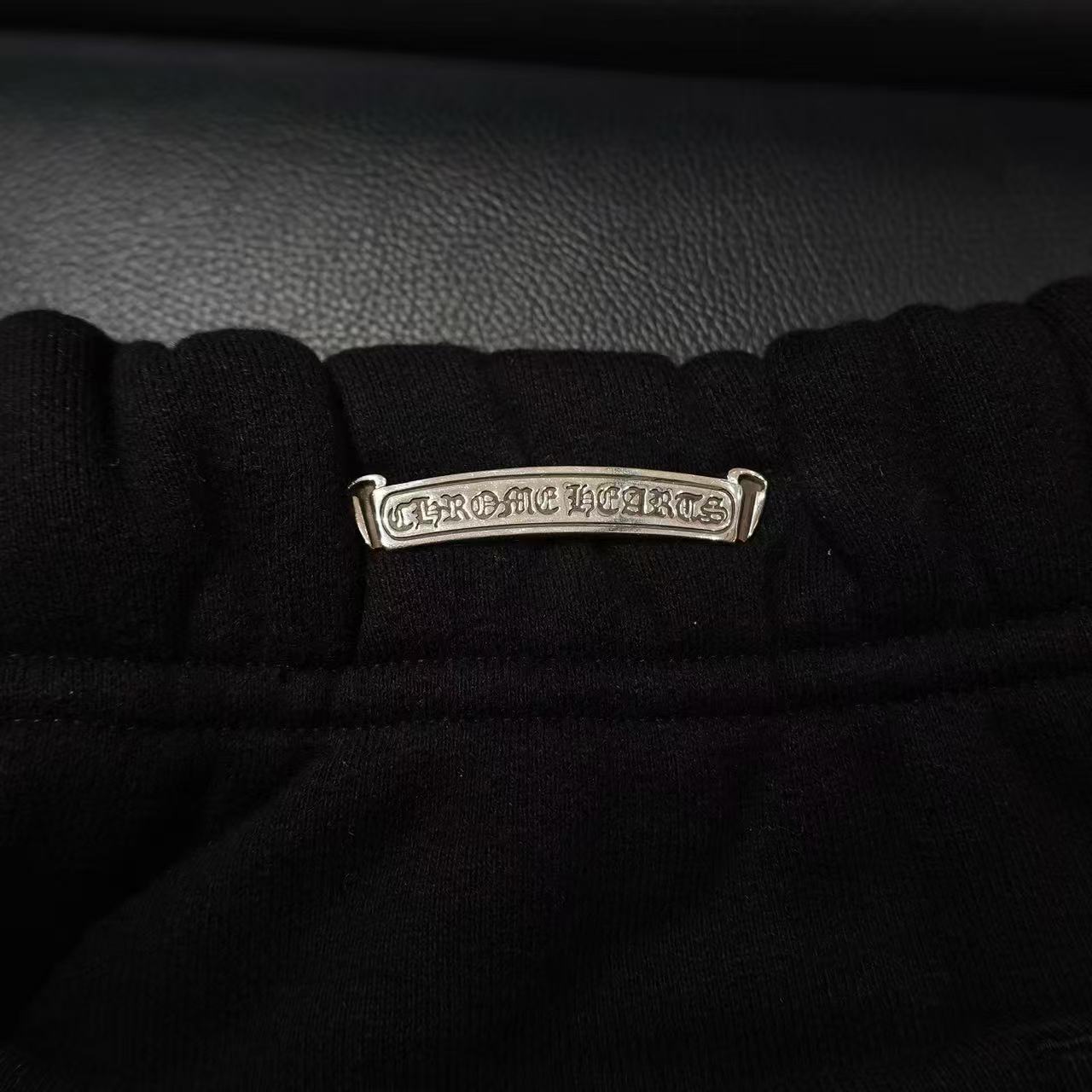 Chrome Hearts Logo-embellished Shorts In Black