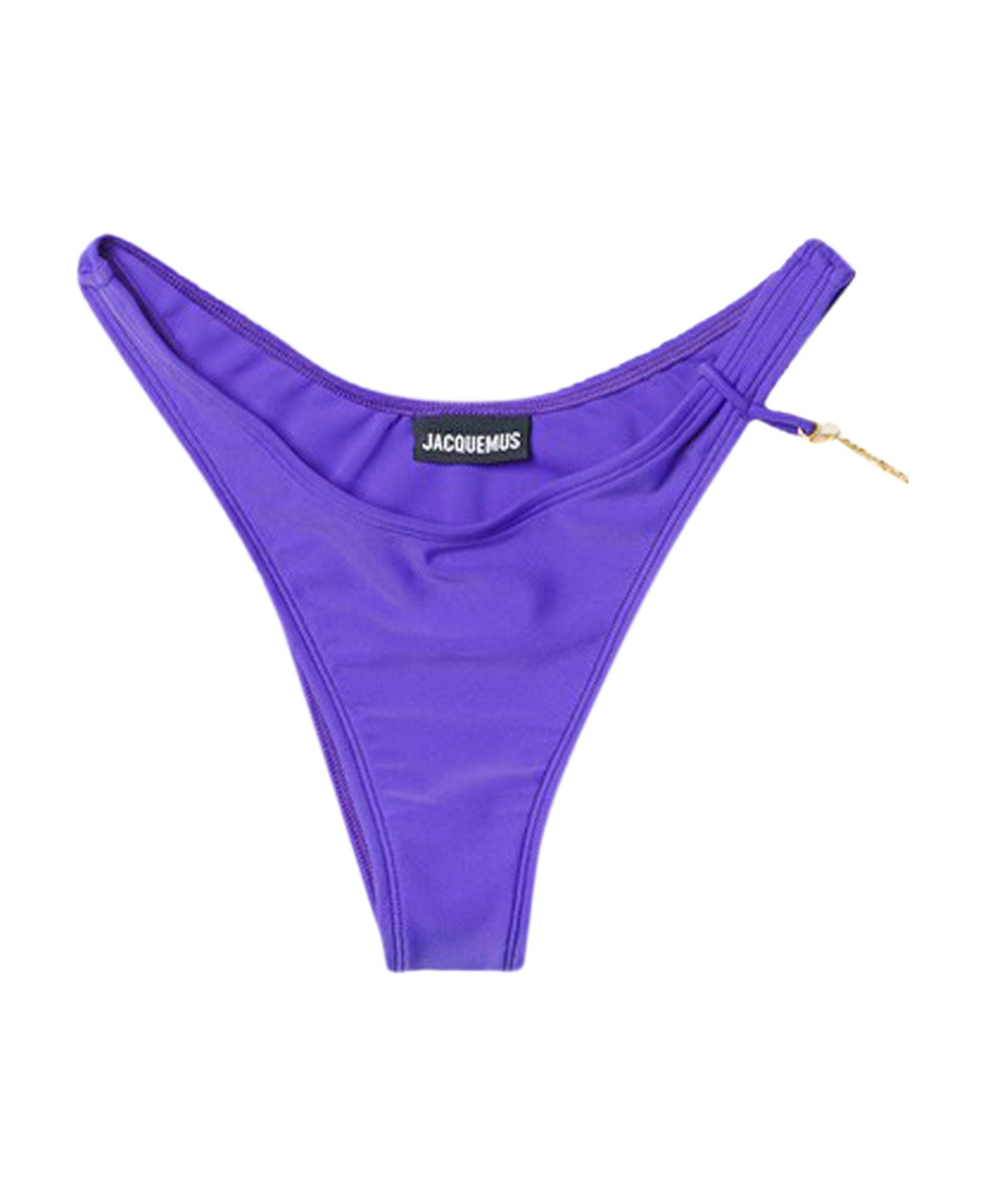 Jacquemus Le Bas De Maillot Signature Bikini Briefs In Blue