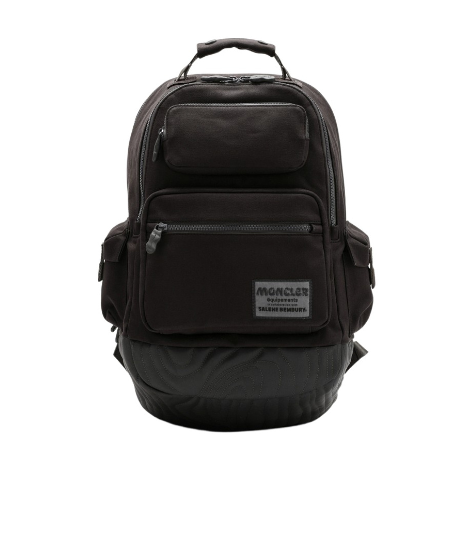Moncler X Salehe Bembury Zipper Backpack In Gray