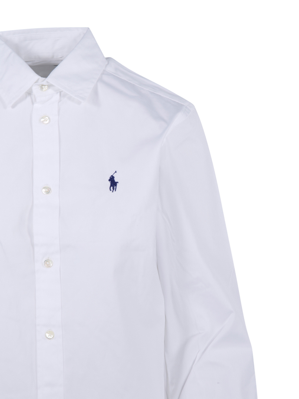 Polo Ralph Lauren Relaxed Fit Linen Shirt In White