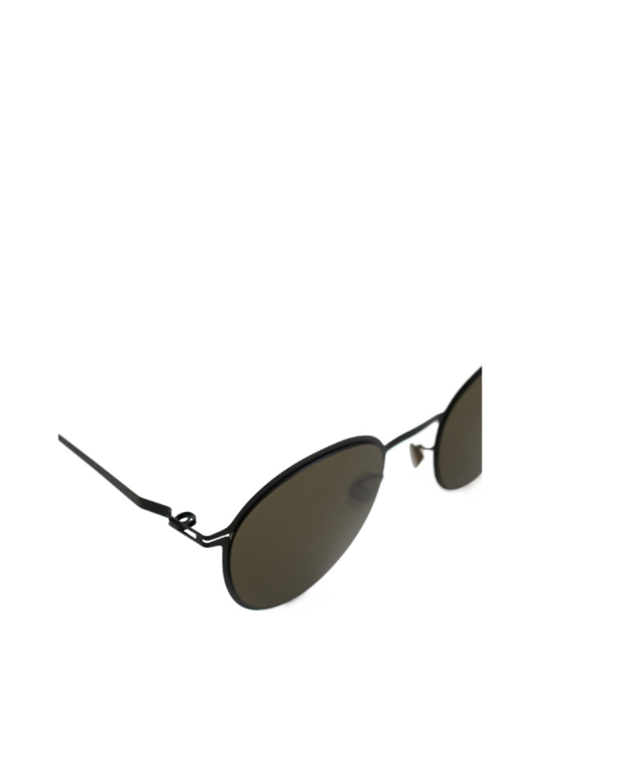 Mykita Black Logo Sunglasses In Brown