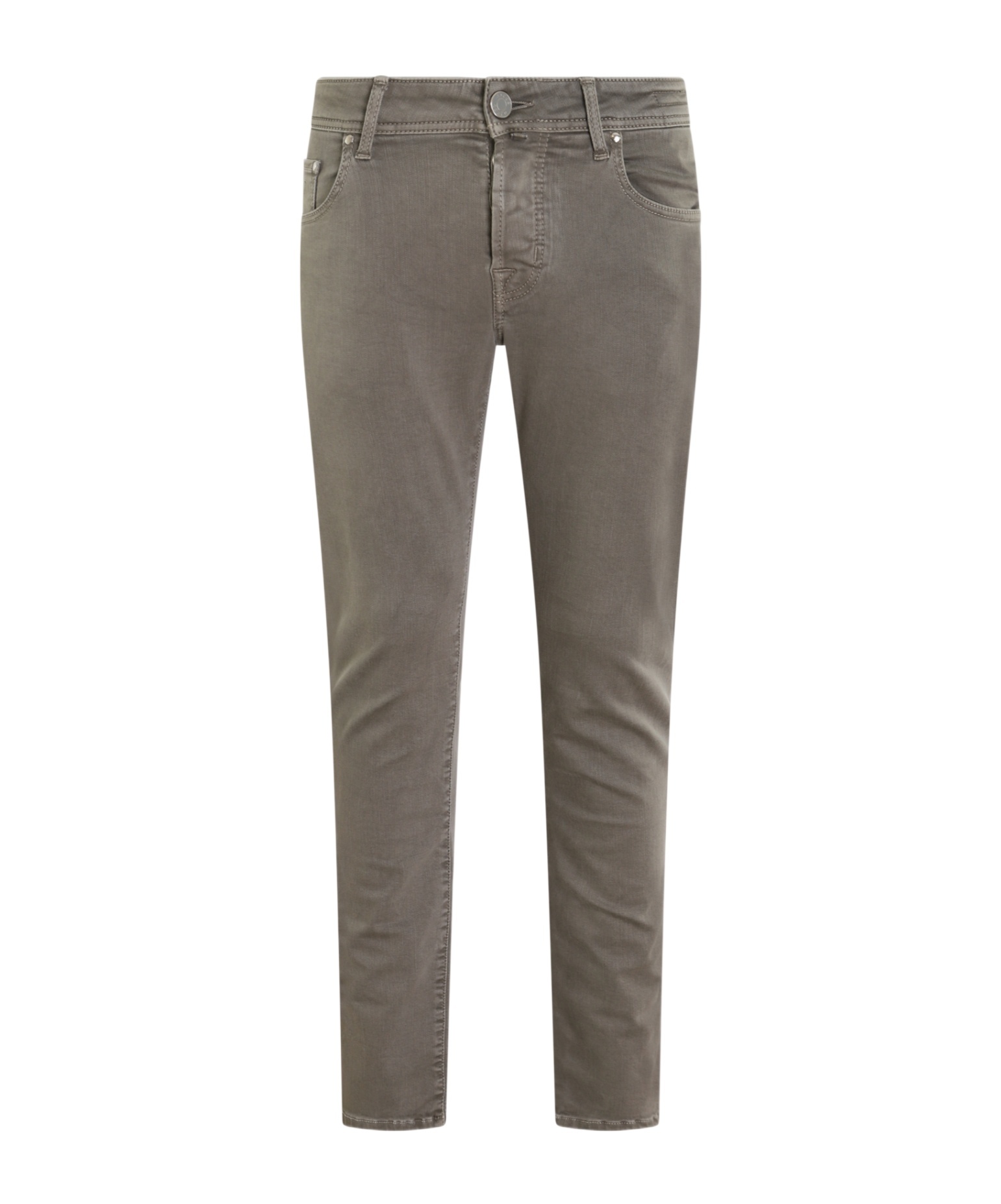 Jacob Cohen Belt-loop Casual Pants In Gray