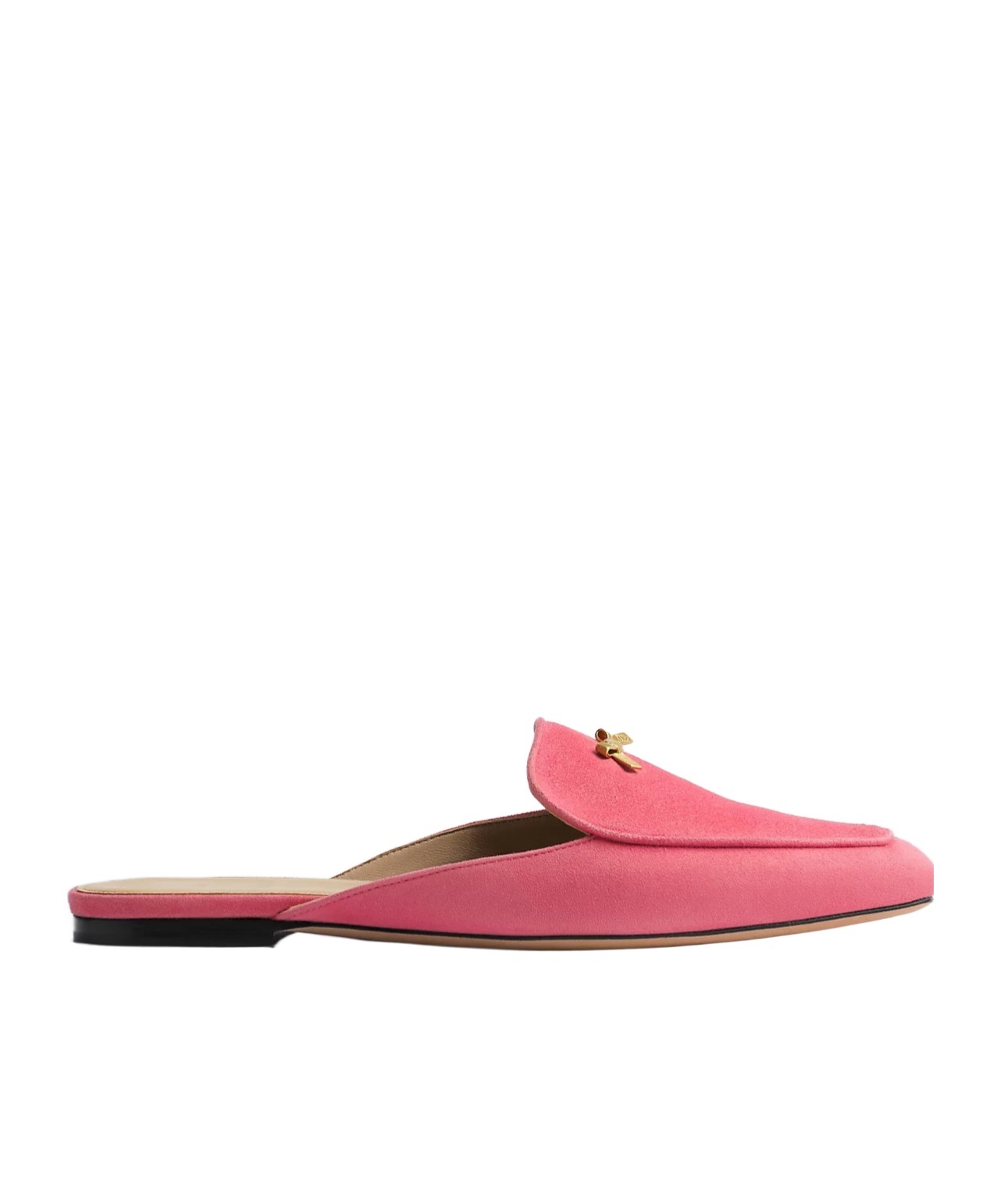 Dior Baby Bow Mule In Pink