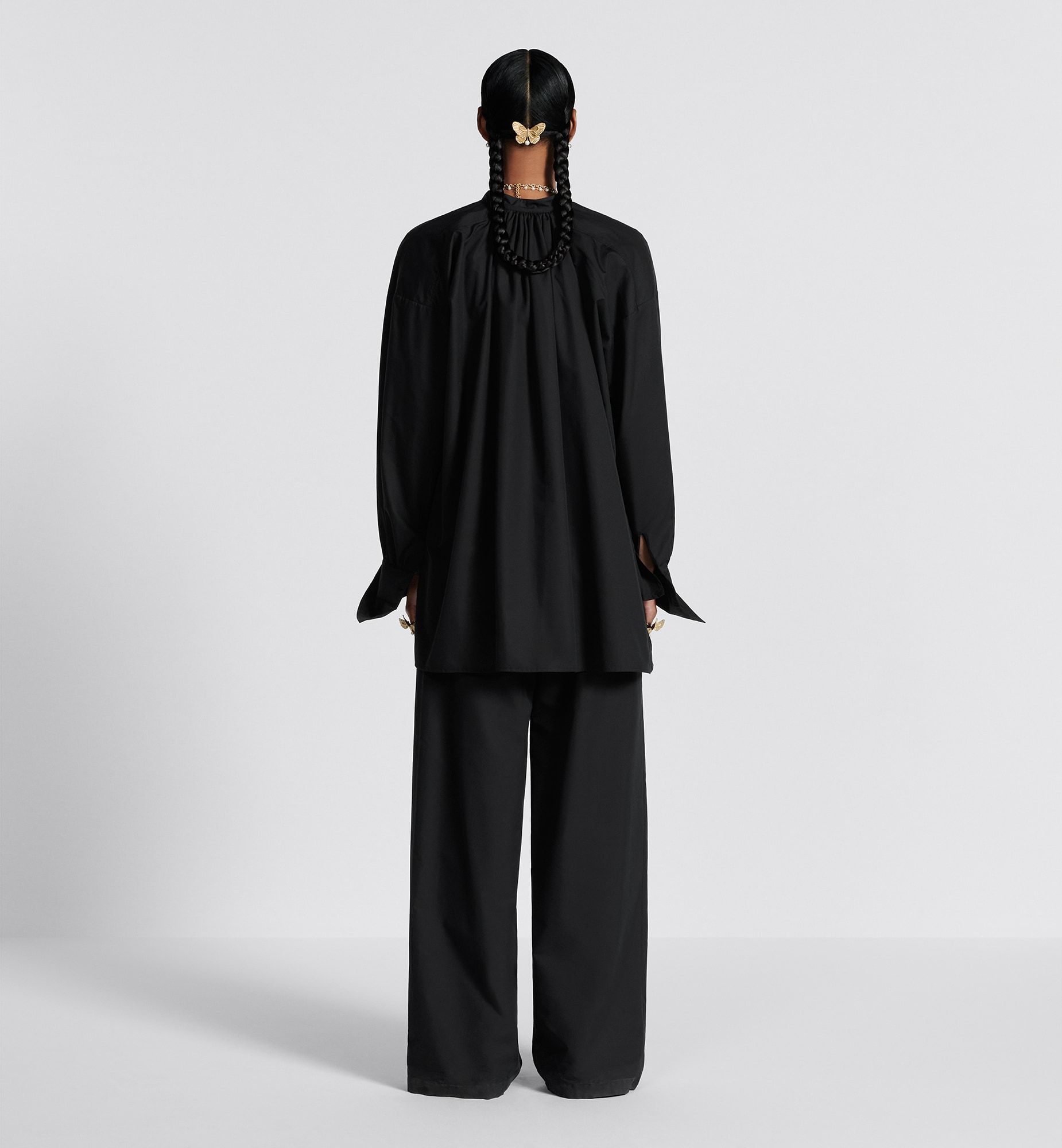 Dior Horn Casual Pants In Black