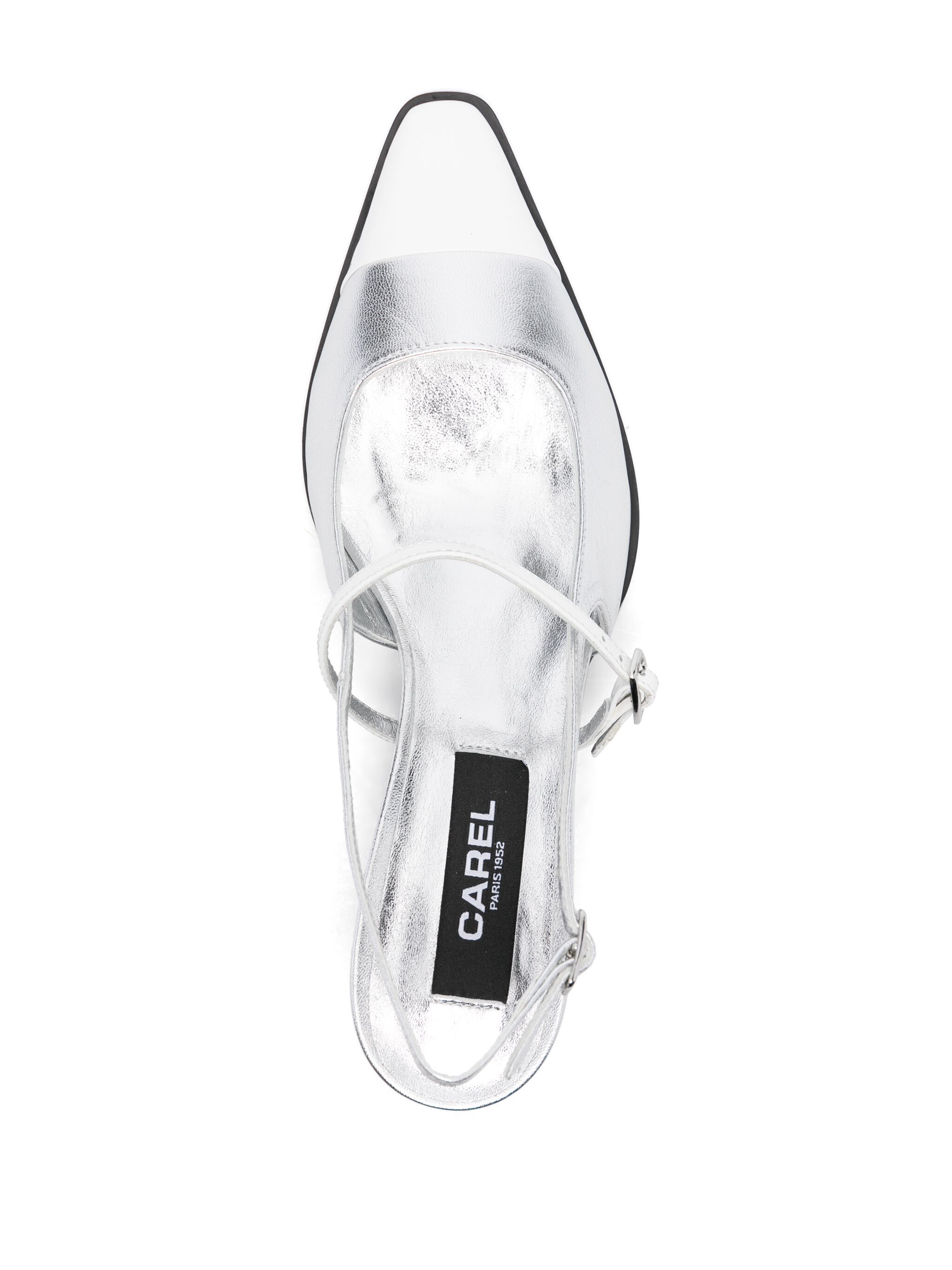 Carel Paris Oceano Ballet Flats In White