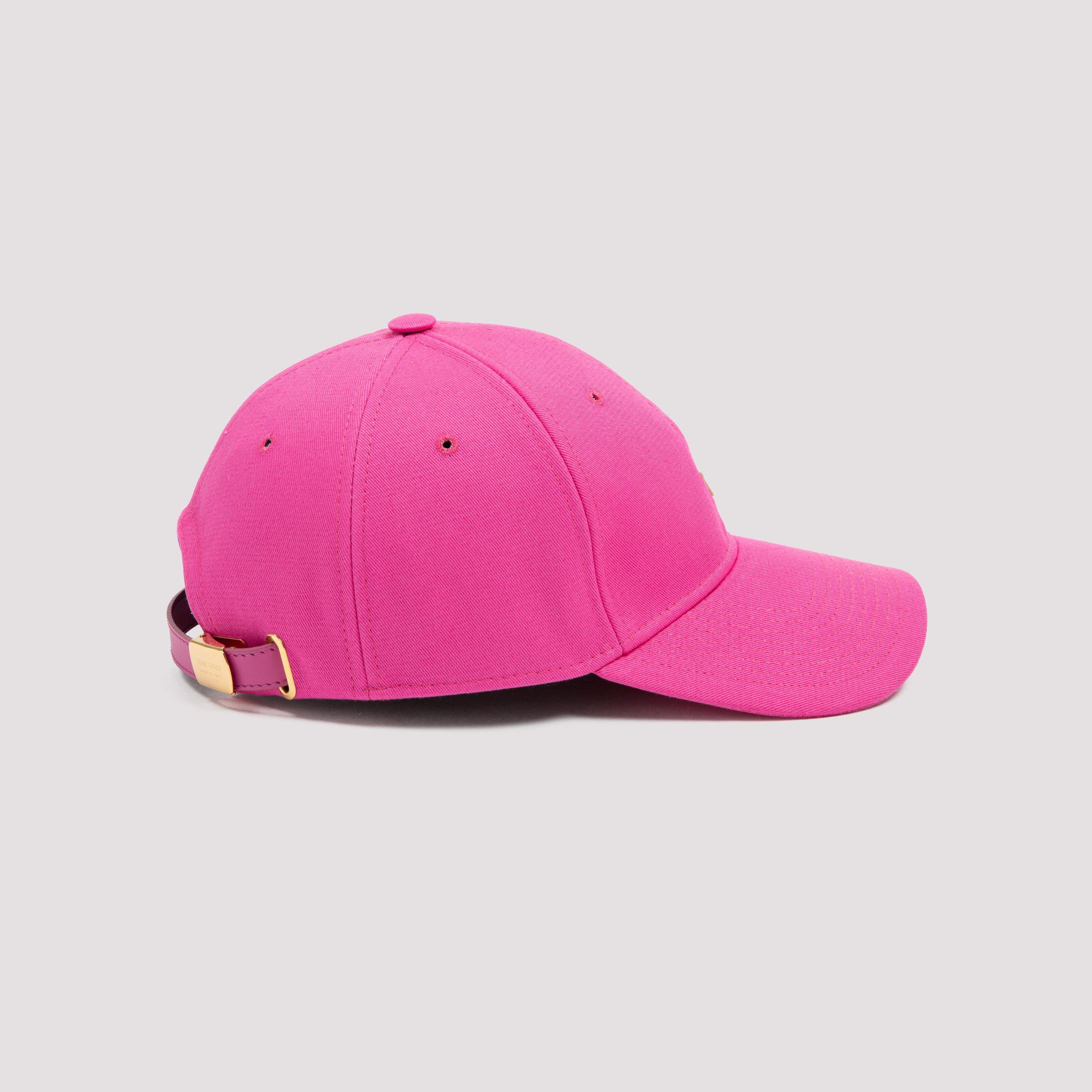 Shop Tom Ford Logo Plaque Baseball Cap In Pink