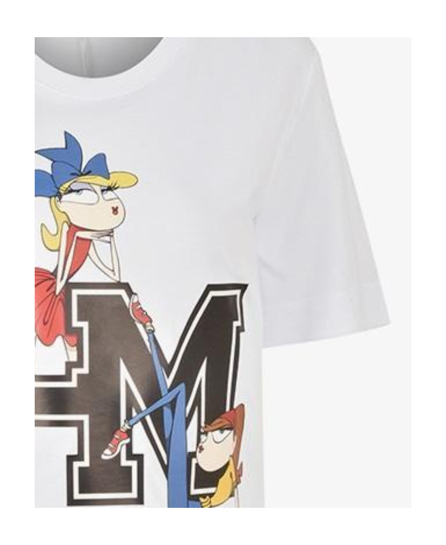 Moschino Printed T-shirt In White
