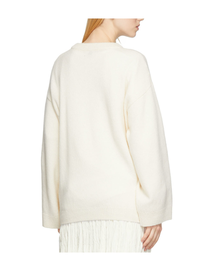 TOTÊME CREW-NECK LONG-SLEEVED JUMPER