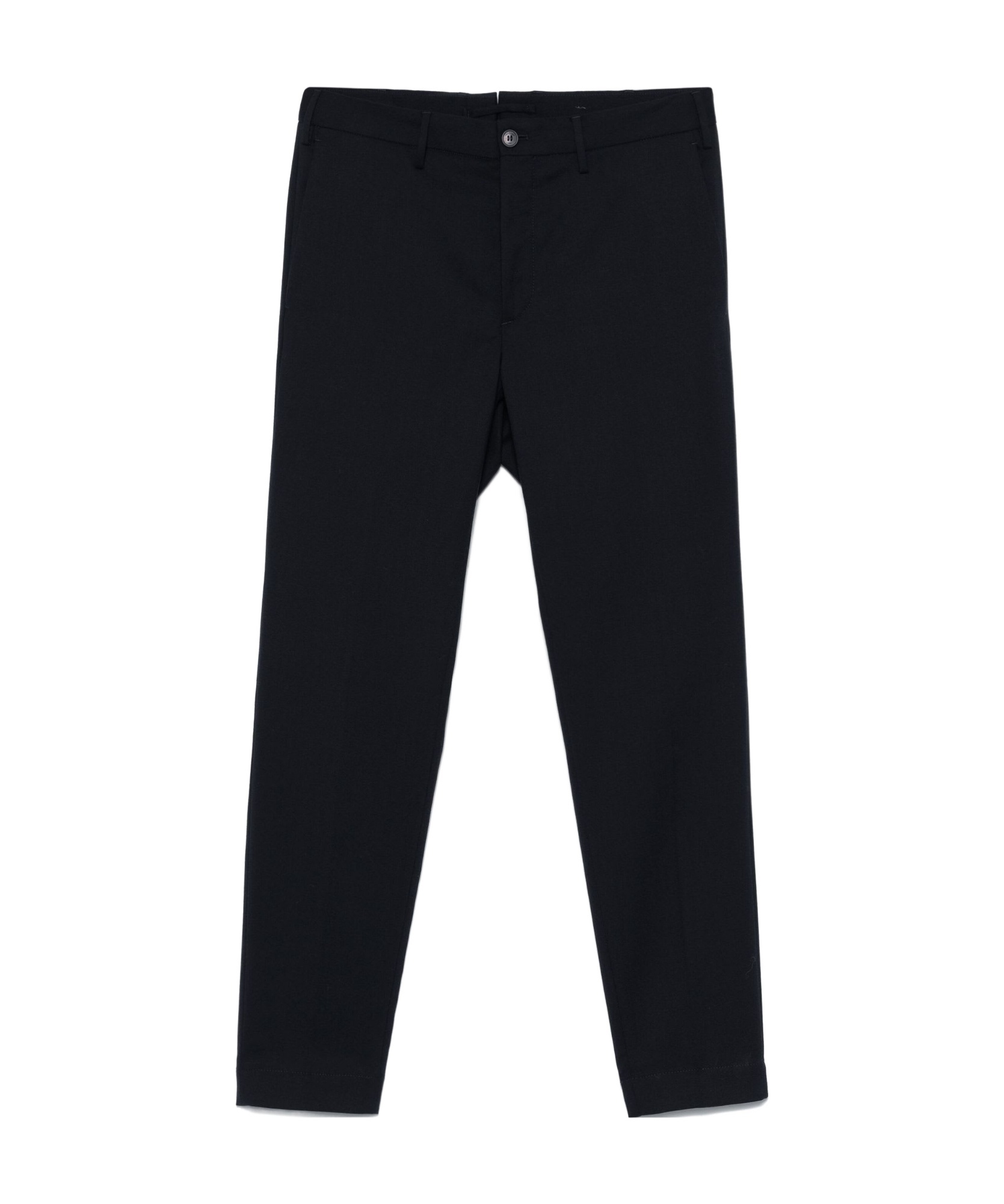 Incotex Tapered Casual Pants In Black