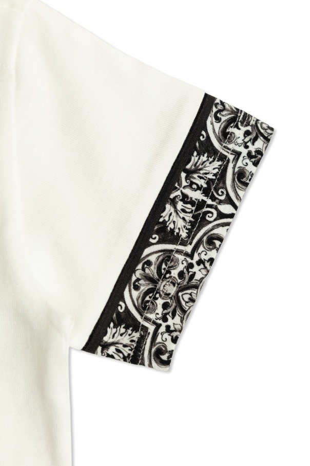 Dolce & Gabbana Cotton T-shirt In Neutral