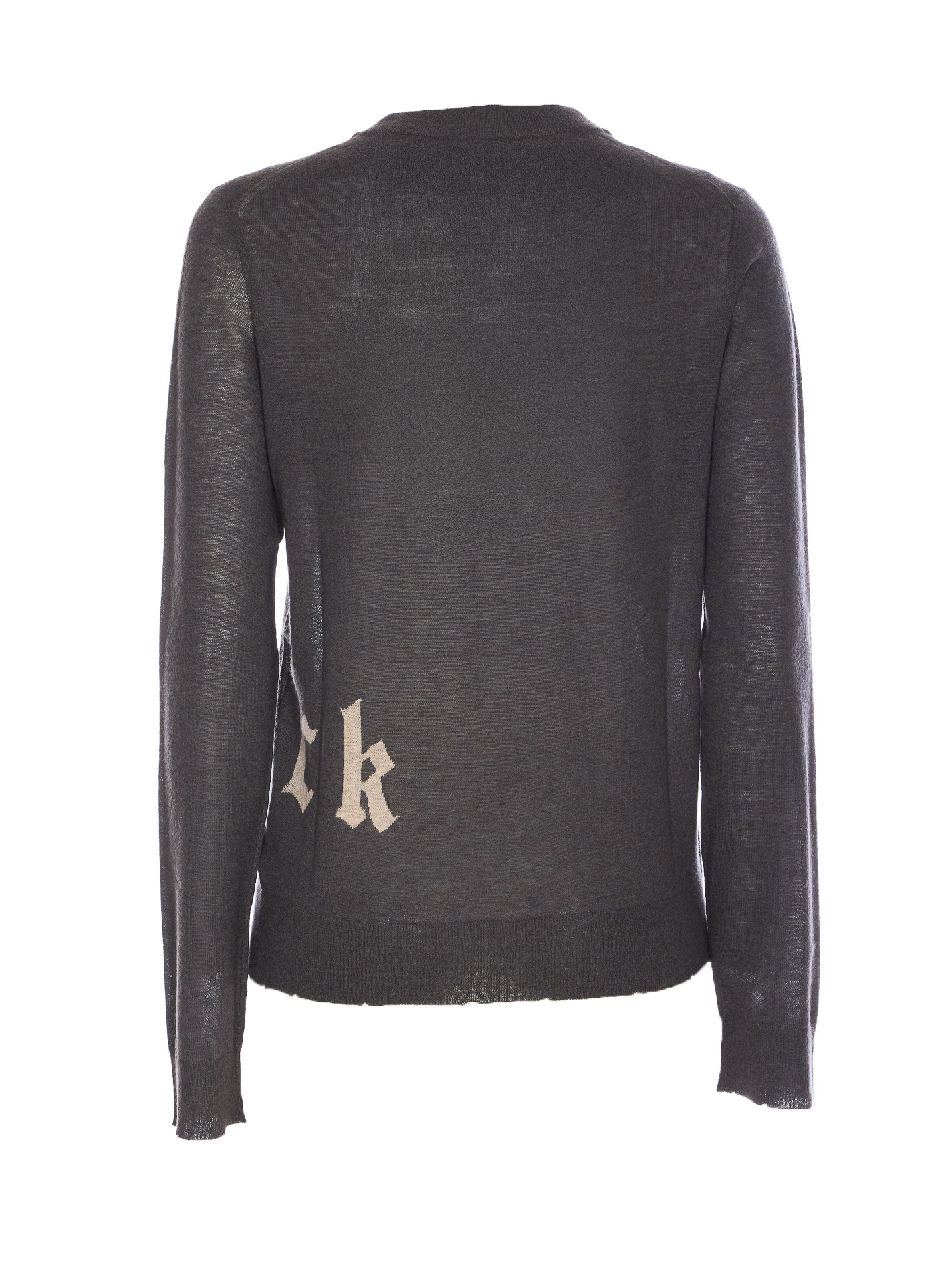 Zadig & Voltaire Anthracite Ivy Rock Sweater In Gray
