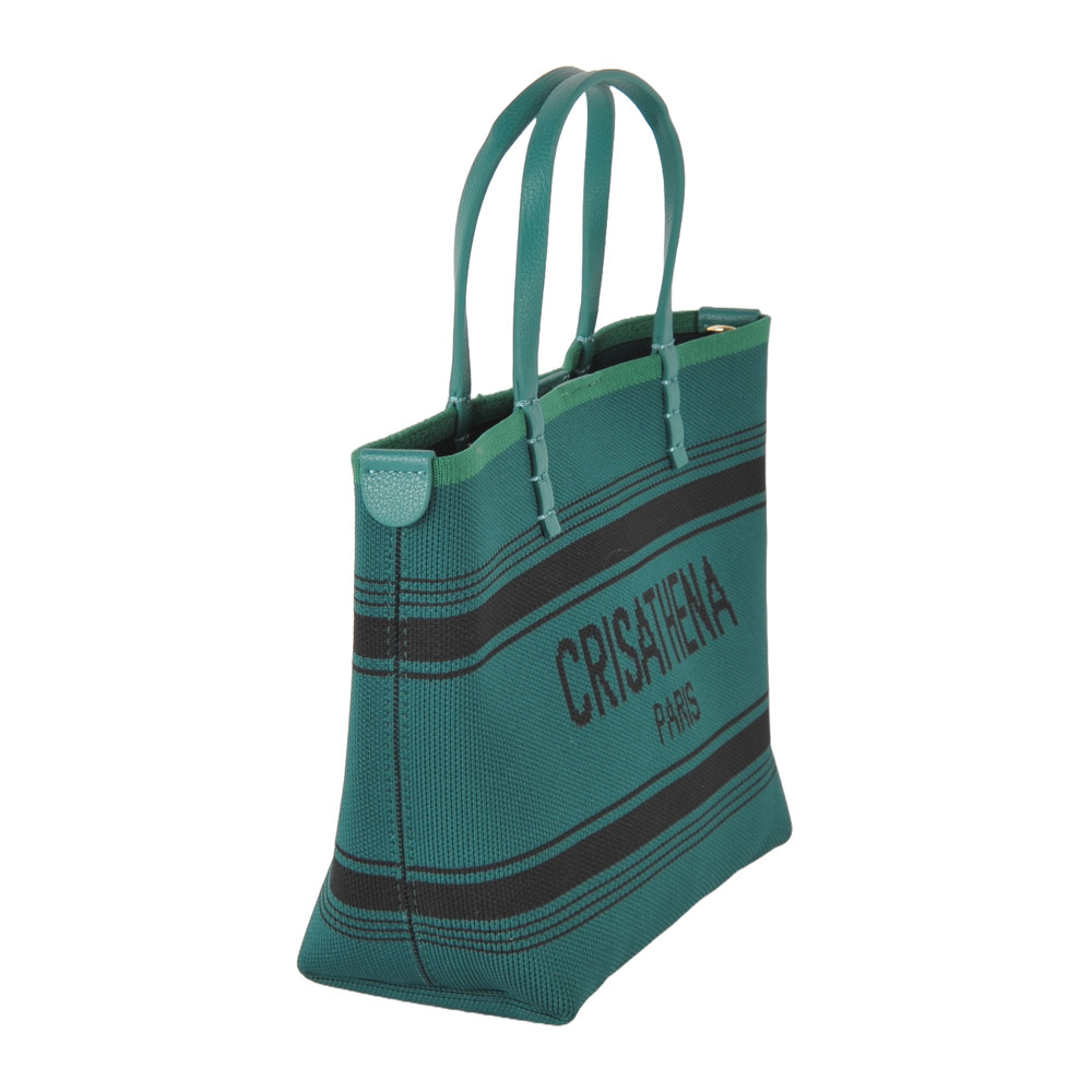 Crisathena Small Handle Shoulder Bag In Blue