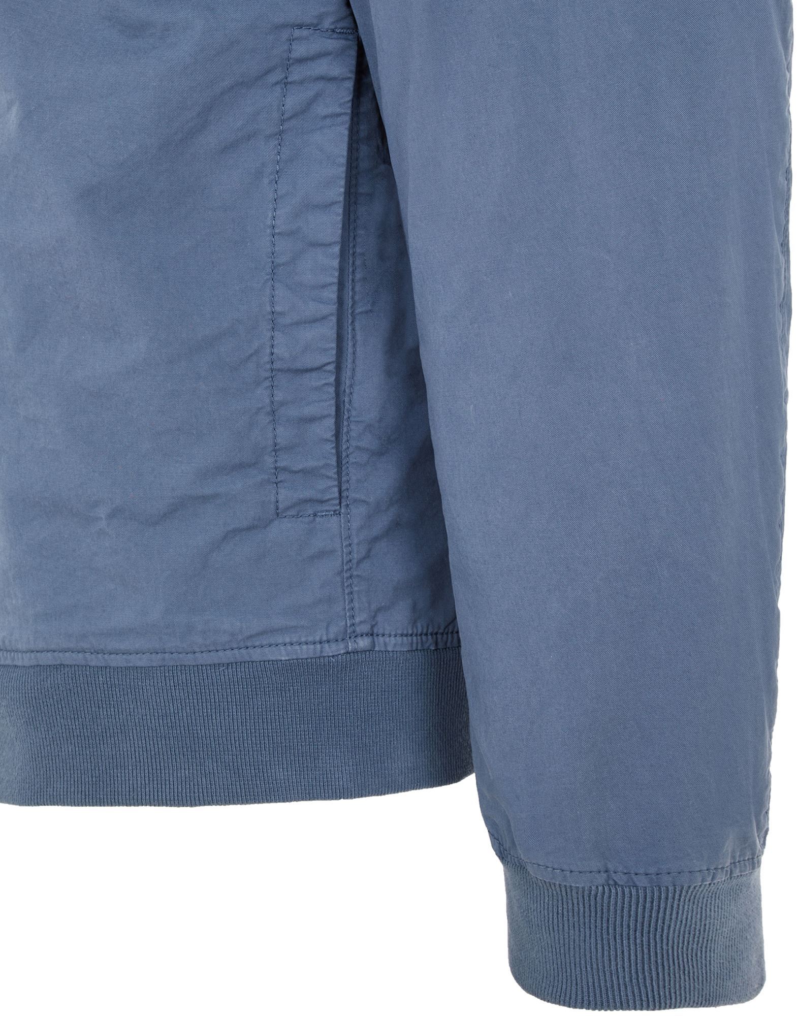 Stone Island Compass-badge Bomber Jacket In Blue
