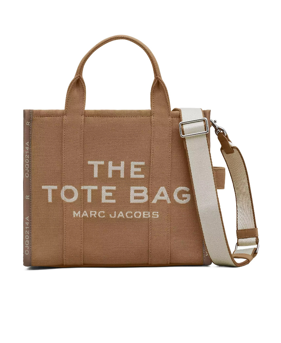 Marc Jacobs The Jacquard Medium Tote Bag In Brown