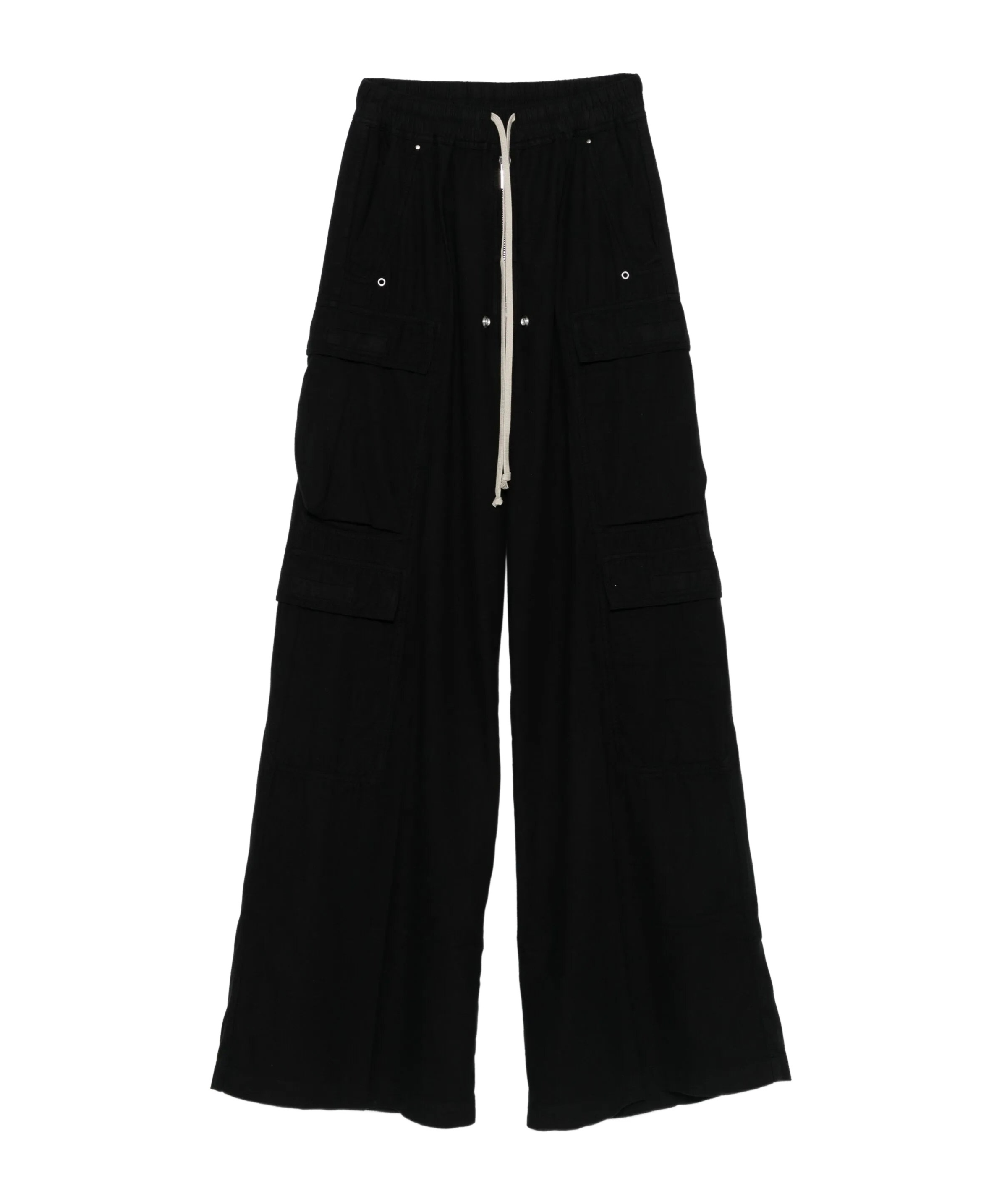 Rick Owens Drkshdw Double Jumbo Belas Cargo Trousers In Black