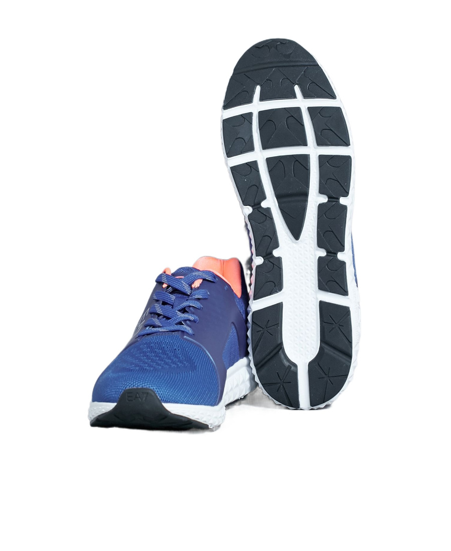 EA7 LOGO LACING CASUAL SNEAKERS