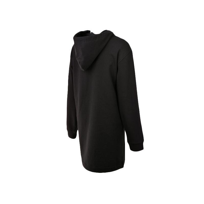 Moschino Hot Diamond Hooded Dress In Black