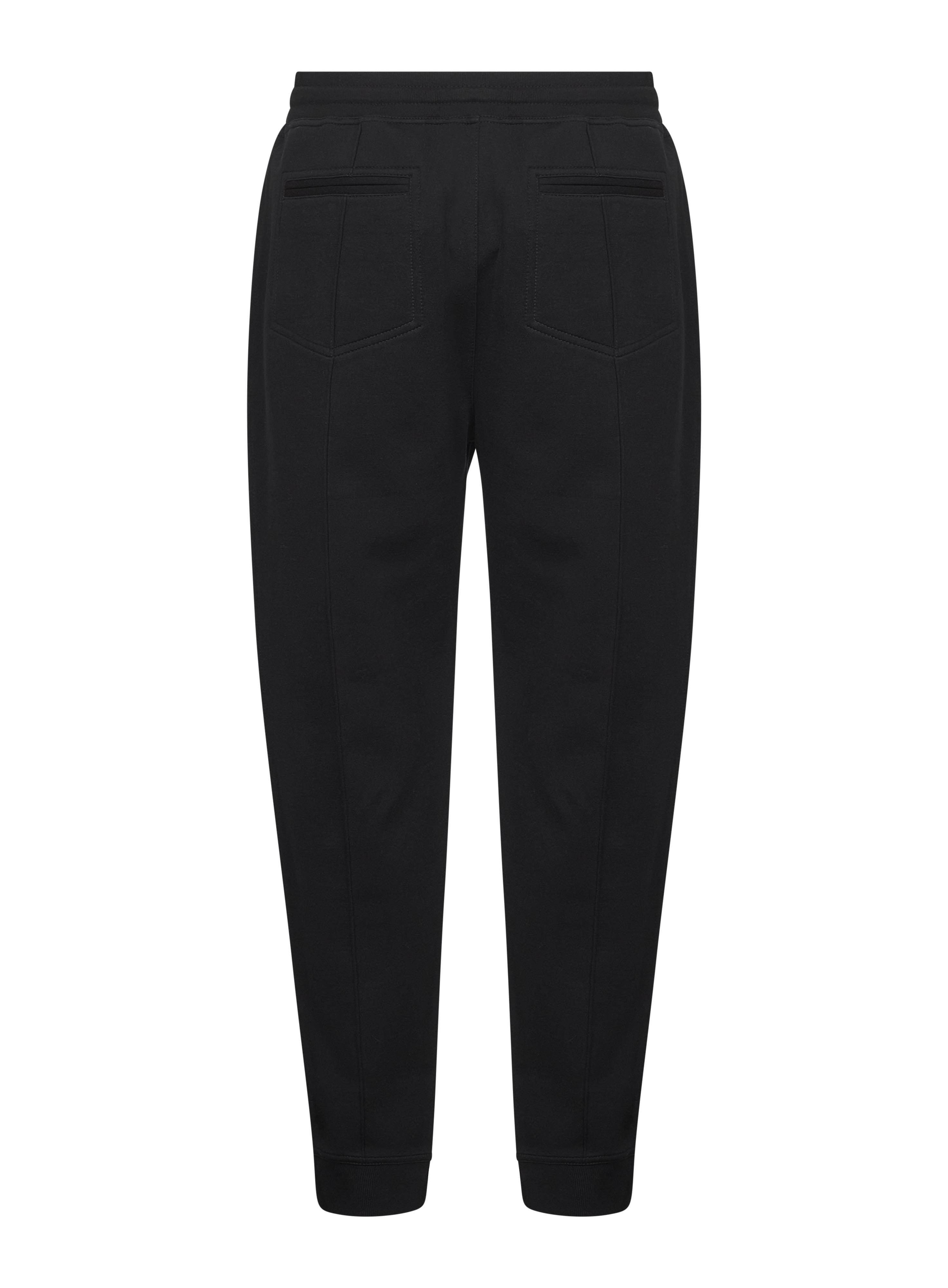 Brunello Cucinelli Elastic Waist Sweatpants In Black