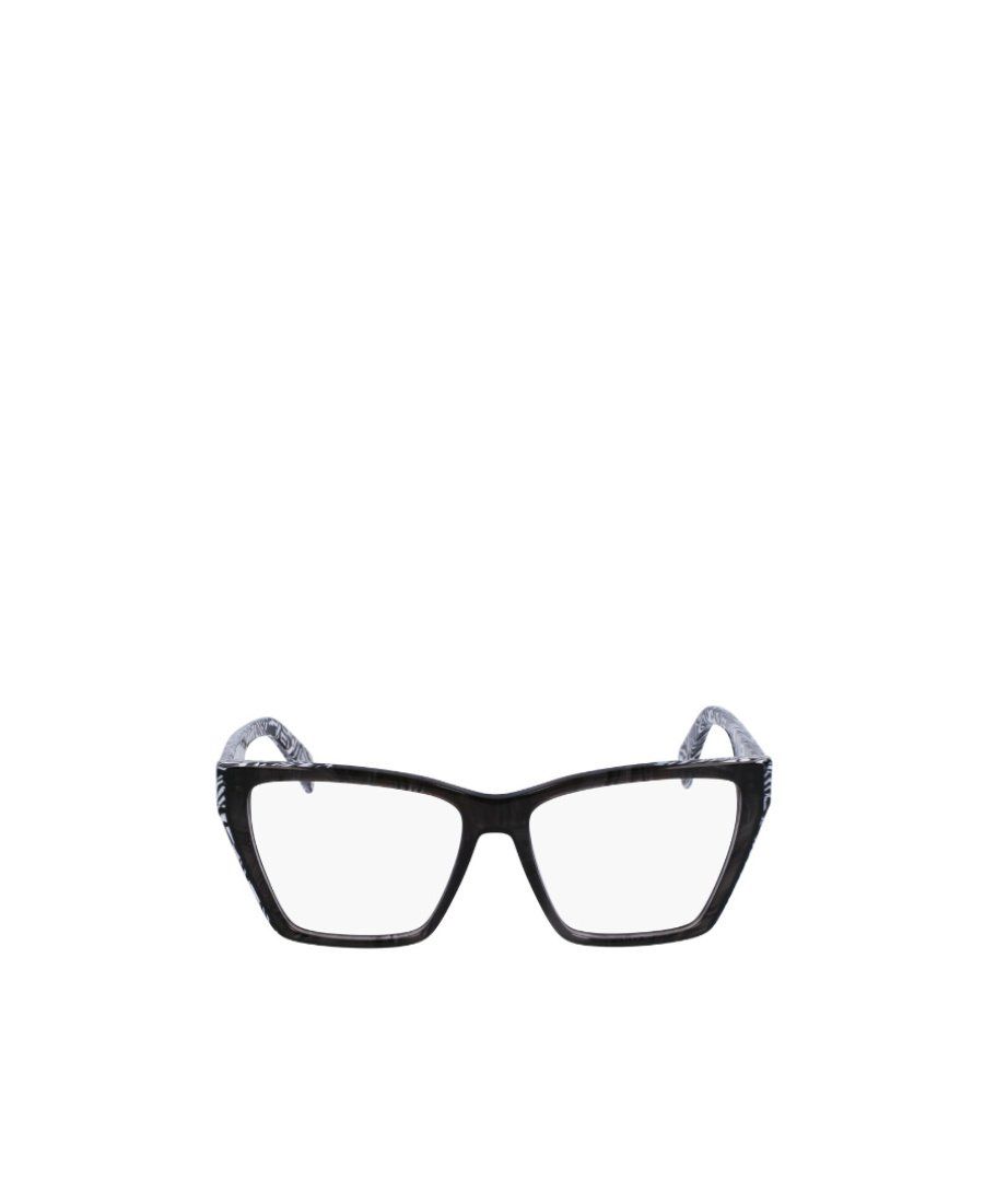 Liu •jo Logo Flat Mirror In Black