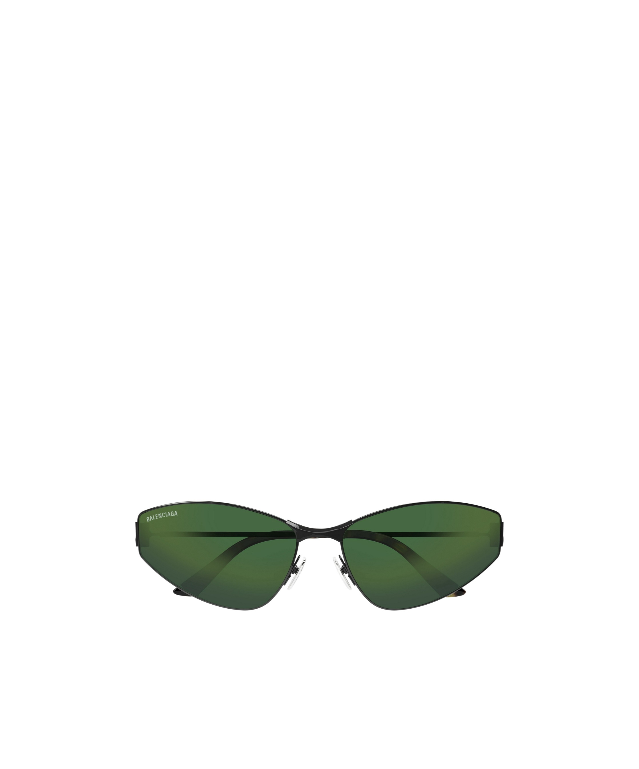 Balenciaga Cat-eye Frame Sunglasses In Green