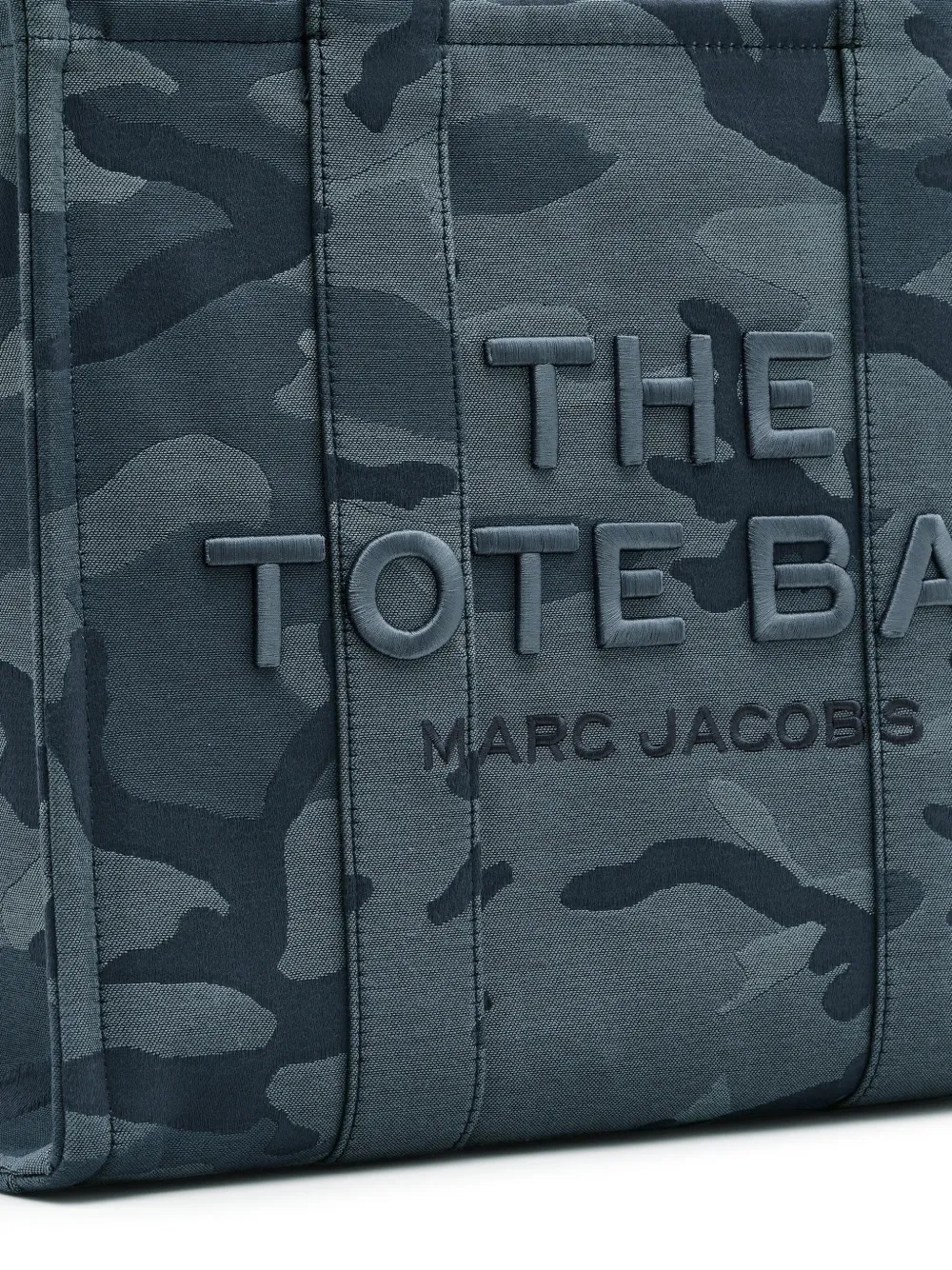 Marc Jacobs The Medium Tote Bag Camouflage In Blue In Green