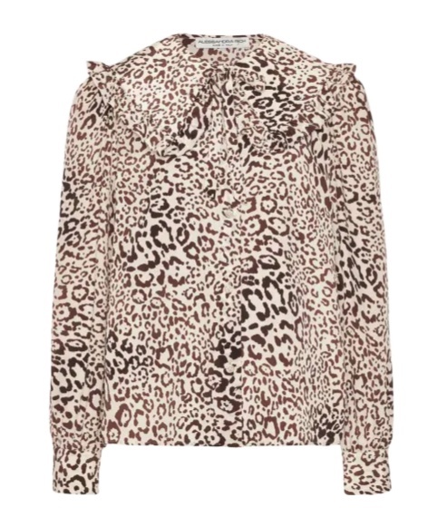 Alessandra Rich Long-sleeved Shirt In Nude