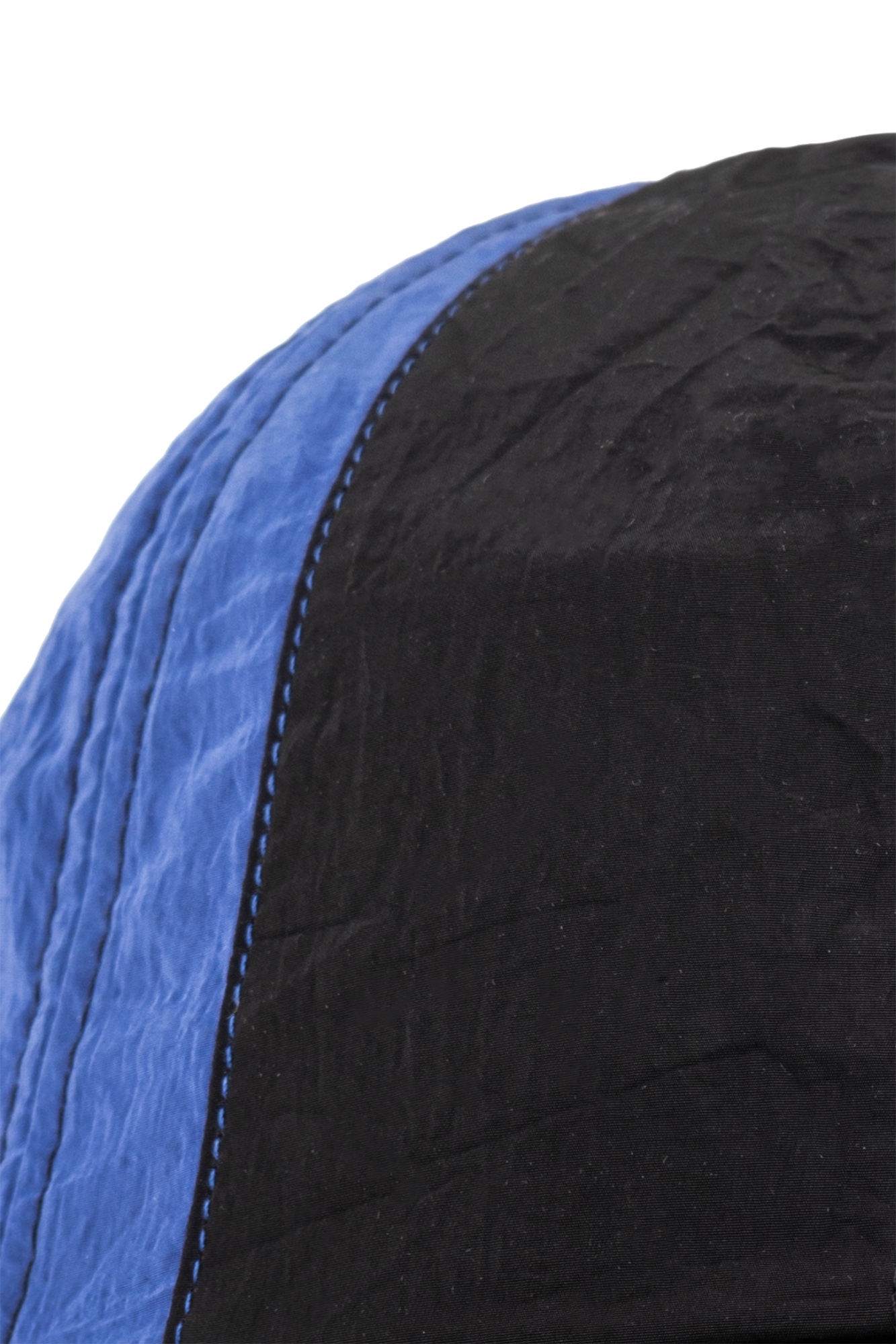 Ader Error Colour-block Panelled Cap In Black