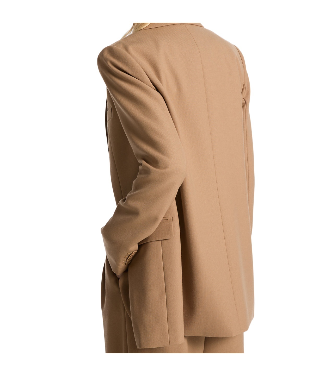 Shop Michael Kors Long-sleeved Suit Coat In Multicolor