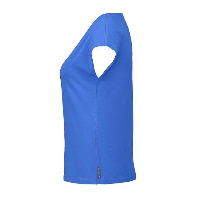 Armani Jeans Round-necked Logo T-shirt In Blue