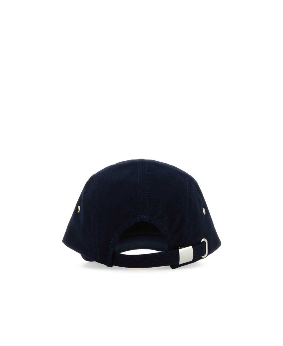 Isabel Marant Cappello Da Baseball Tedji In Cotone Blu Notte Uomo In Black