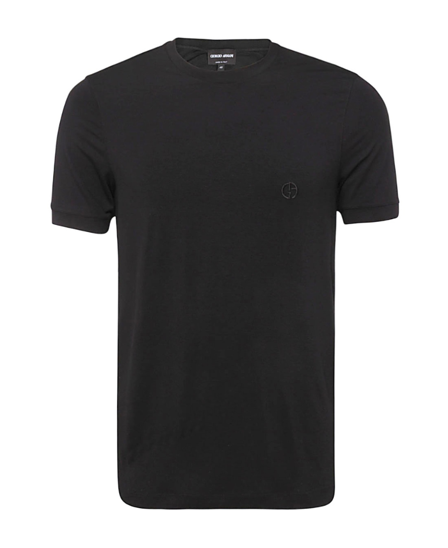 Giorgio Armani Slim Fit T-shirt In Black