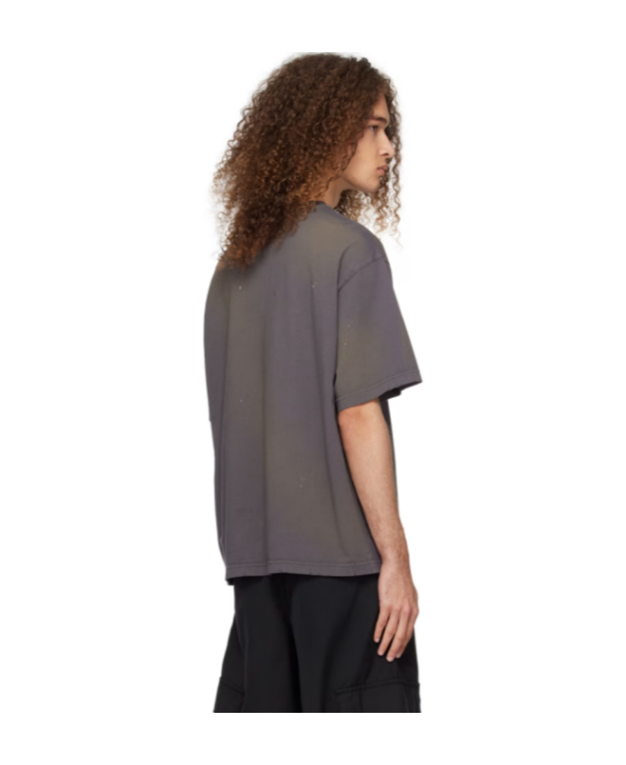 We11 Done Graphic-print Cotton T-shirt In Black