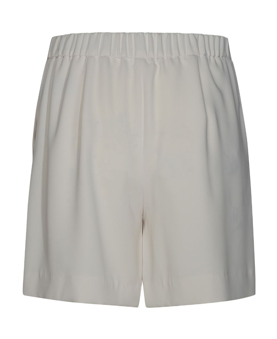 P.a.r.o.s.h . 'panty' Cream Polyester Shorts In Gray