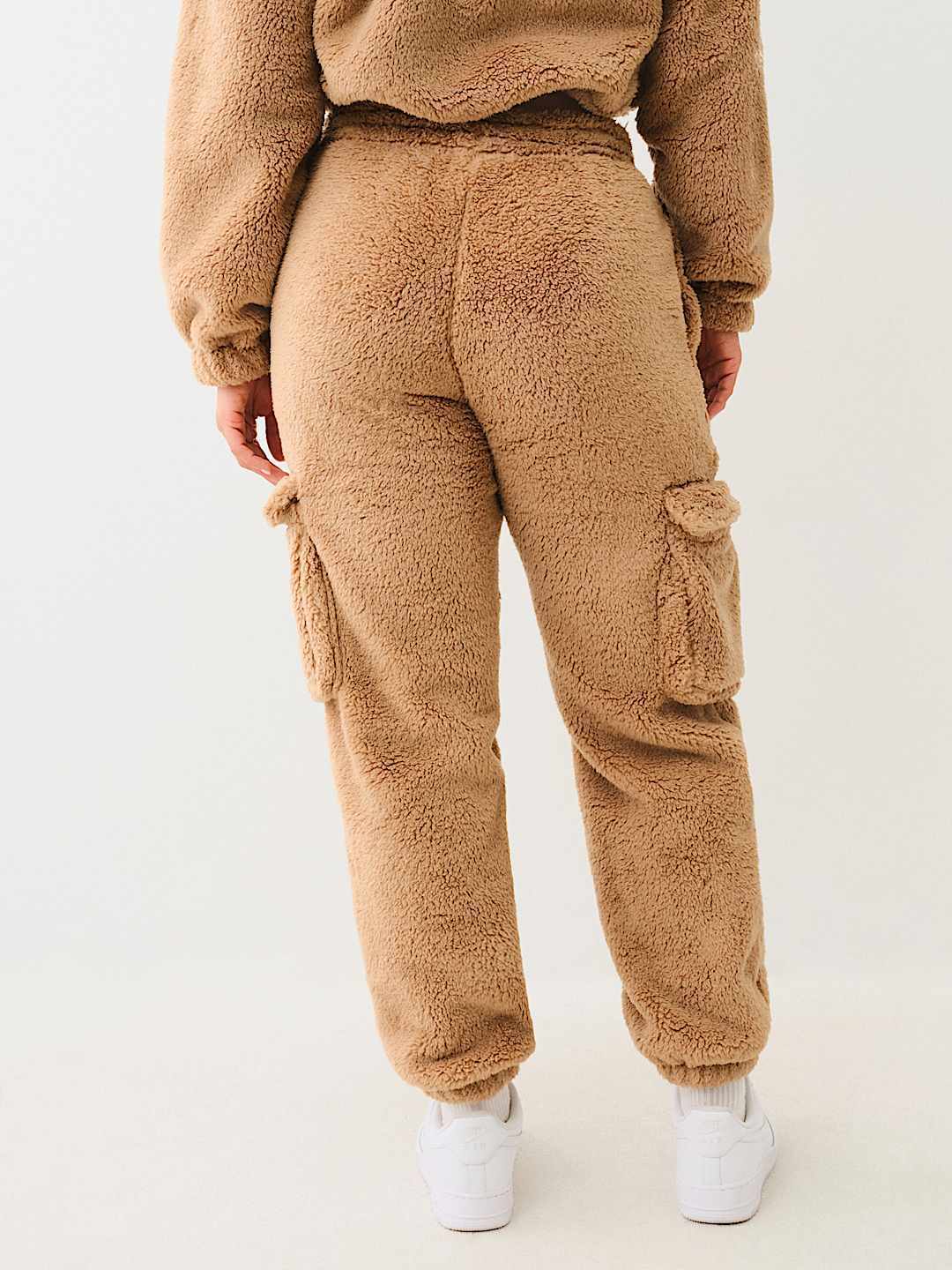 True Religion Sherpa Boyfriend Jogger In Nude