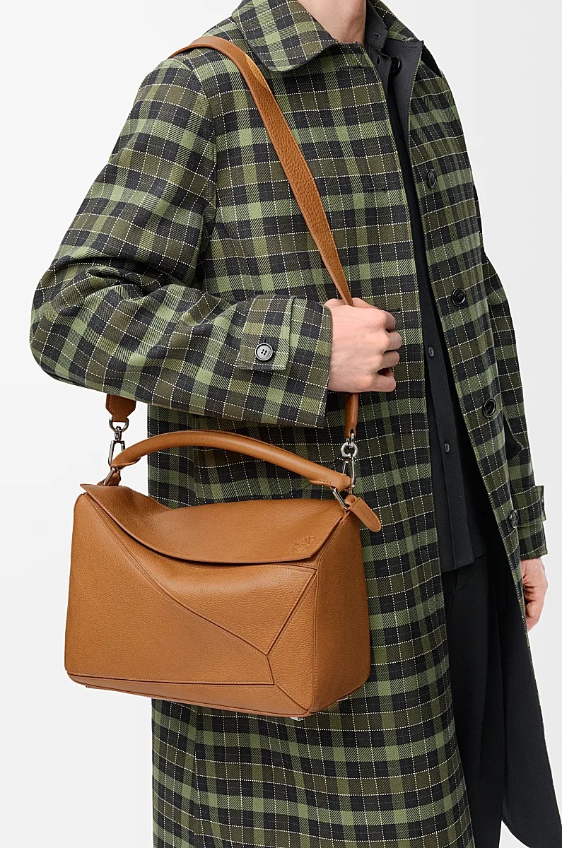 Loewe Large Puzzle Leather Tote Bag