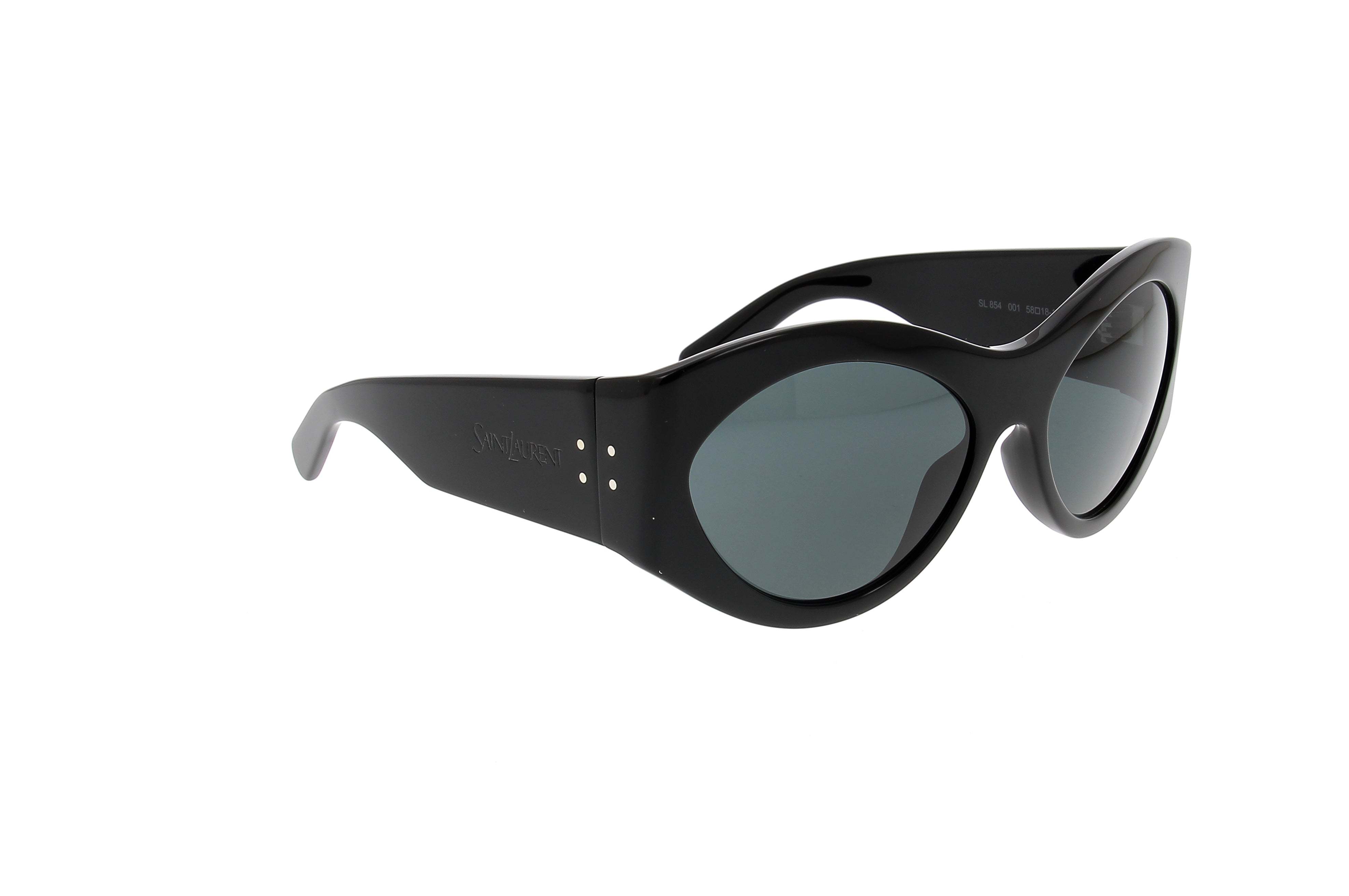 Saint Laurent Full Frame Sunglasses In Black