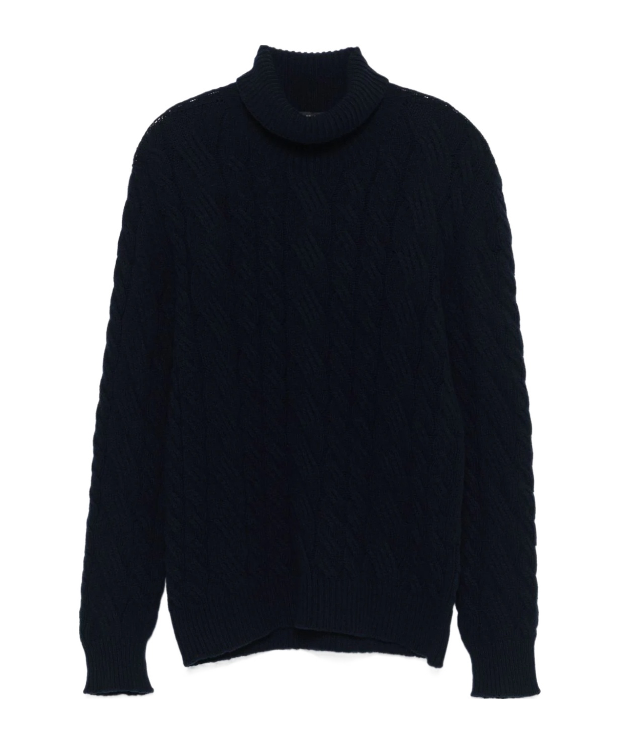 Tagliatore Turtleneck Sweater In Black